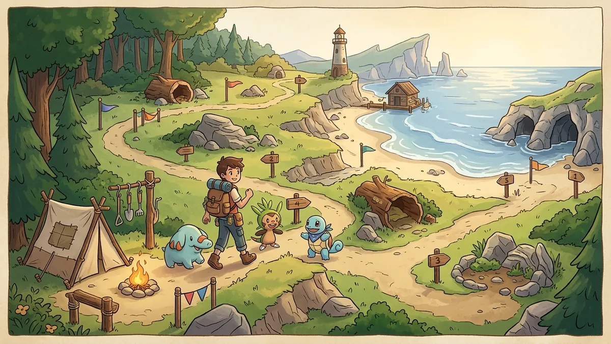 Pokemon Pokopia Bleak Beach Walkthrough Complete Area Guide