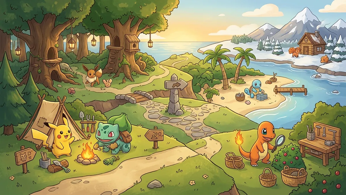 Pokemon Pokopia Dream Islands Best Islands to Visit and Rewards