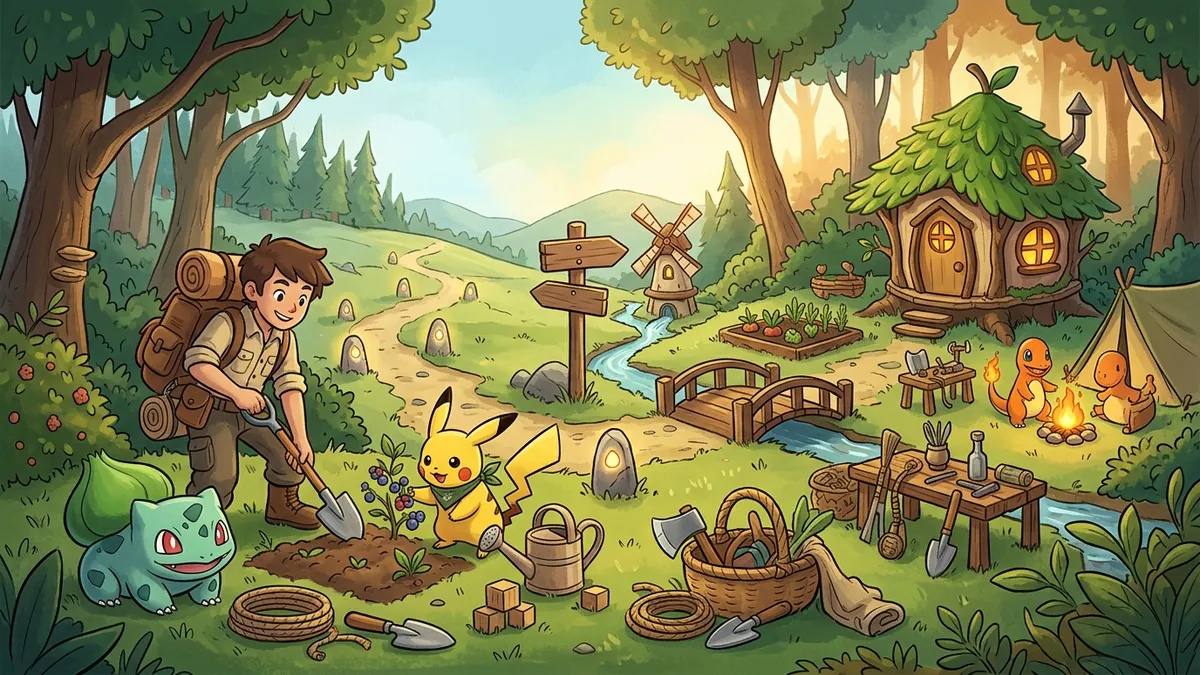 Guía de Environment Level de Pokemon Pokopia