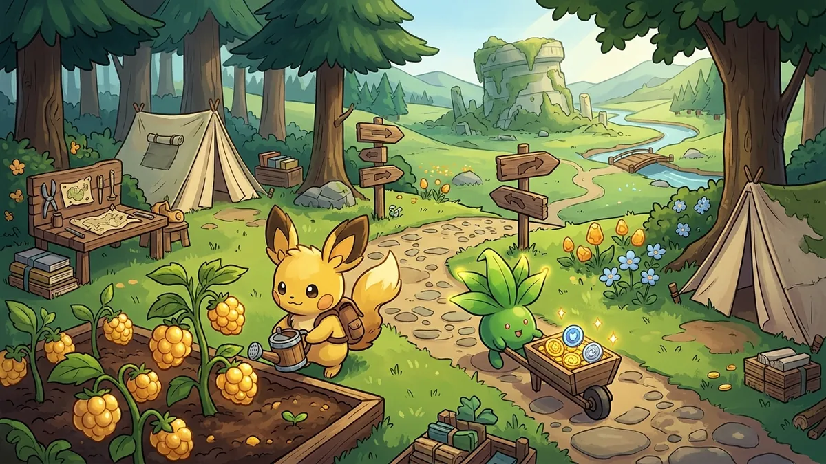 Pokemon Pokopia Life Coins Farming Guide