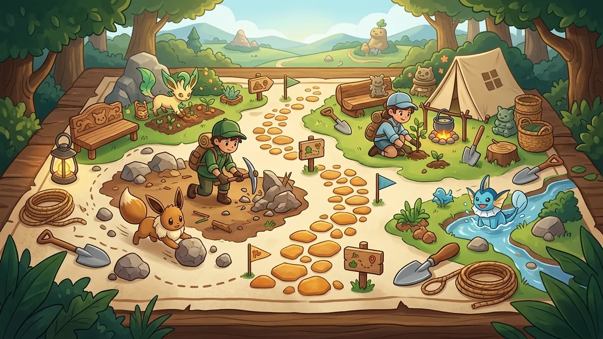 Pokemon Pokopia Rollout Terraforming Guide